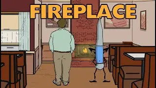 Fireplace (clip) | Petey & Pile