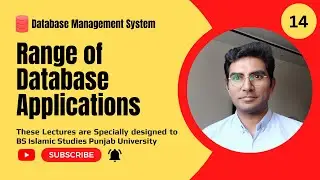14 Range of Database Applications