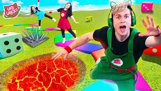 Gato Galactico e o JOGO de TABULEIRO GIGANTE na Vida Real!