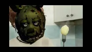 very hot Potato 🥔 но это Springtrap( Спрингтрап)