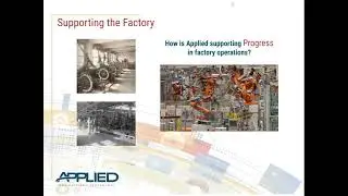 Supporting the Factory - Applied Day 2021