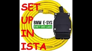 How to set-up ENET cable for BMW ISTA diagnostic tool