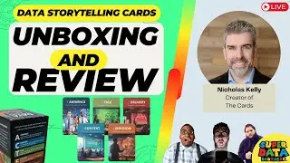 Make a difference with data storytelling | Card set unboxing #businessintelligence #dataanalytics