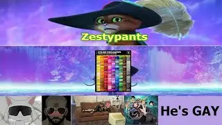 (Reaction) Andypants gaming thinks colors are gay. (41 year old Xbox grifter boomer) #gaming