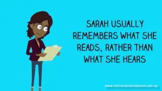 What is your learning style - VISUAL LEARNERS
