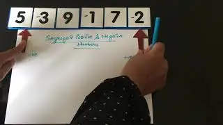 Segregate Positive and Negative numbers in an Array.(in Hindi)