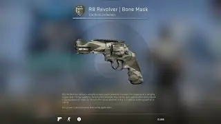 CS:GO│R8 Revolver│Bone Mask│The Bank Collection