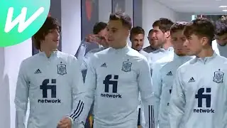Spain train ahead of their UEFA Nations League semi-final against Italy | 2021