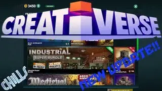 Creativerse Server r44 update The industrial update!! Tons of cool new things! PC gameplay