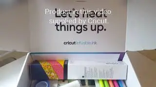 Cricut Infusible Ink product unboxing