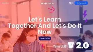 New Version of Tutor LMS "V 2.0" Update