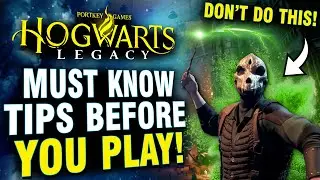 Hogwarts Legacy - Must Know Beginner Tips BEFORE You Play!