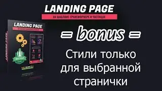 /21/ Bonus.  Стили только для выбранной странички