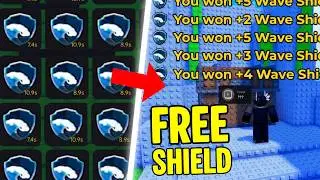 Get FREE SHIELD in Escape Tsunami for Brainrot Roblox!