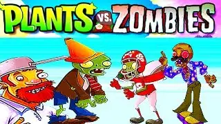 РАСТЕНИЯ ПРОТИВ ЗОМБИ- НЕВИДИМАЯ НЕЖЕСТЬ  РАСТЕНИЙ в Игре Растения против зомби Plants vs zombies