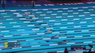 Caeleb Dressel wins 100fly in olympic trials!
