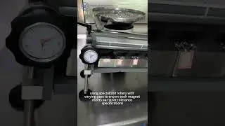 Precision Sorting of Magnetic Sheets Automated Quality Control#MagnetManufacturing