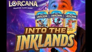 *NEW* Opening Lorcana INTO THE INKLANDS  - Part 1