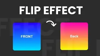 Create a CSS 3D Flip Card | Full HTML & CSS Tutorial