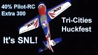40% Pilot RC Extra 300 in the Dark of Night!