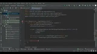 How to  integrate  Google SignIn to your kotlin app | Android Studio | GoogleSignIn