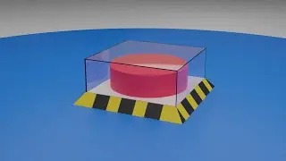 Blender 2.91 - Making a 3D Emergency Button Timelapse (Among Us)