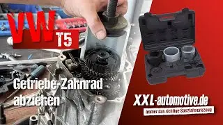 VW T5 – Zahnrad im Getriebe abziehen