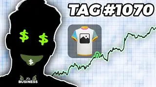 Ich habe 1070 Tage versucht ONLINE GELD mit T-Shirts zu VERDIENEN und ___€ verdient!