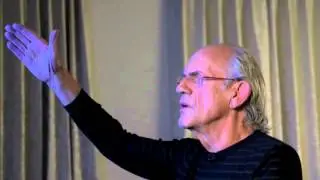 Christopher Lloyd ponders the future with superfan Louise