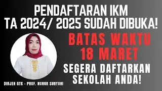 Langkah-langkah Pendaftaran Sekolah Pelaksana IKM 2024!