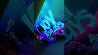 BACKLIT - 20ft x 7.4ft SEGO Modular Seamless Lightbox - Underwater Design Showcase #shorts