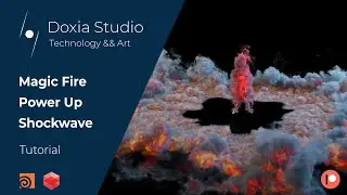 Houdini 19: Pyro - Fire Power Up and Shockwave