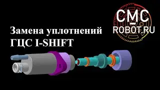 Замена уплотнений ГЦС I-SHIFT CMC01