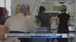 Restaurants worried about tip culture