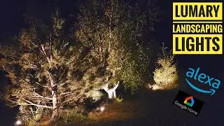 Lumary Smart Landscaping Lights Works With Amazon Alexa & Google Home!