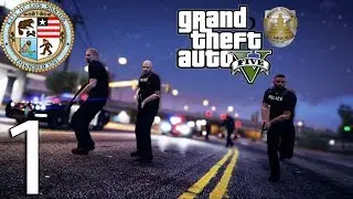 GTA V Police Mod 1.0b Day 1 - Gang Shootout!