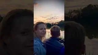 спонтанная квадропоездка вечером с любимым 🤍✨✨