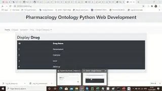 Graphical User Interface of Ontology using Flask Python