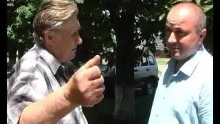 и.о.Главы Тбилисского р-на В. Красноруцкий в Песчаном с/п