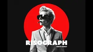 Grain Risograph Photo Effect Download