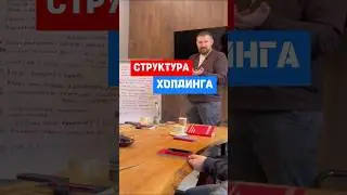 Как выглядит структура холдинга #бизнес #производство