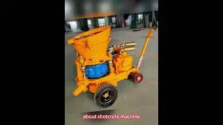 PZ 5 Dry Pneumatic Type Concrete Gunite Shotcrete Machine