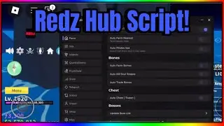 *OP* Blox Fruit Redz Hub Script! | Keyless | PASTEBIN!