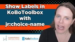 Show 'Labels' instead of XML Values in KoBoToolbox using jr:choice-name!