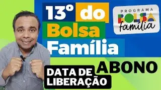 BOLSA FAMÍLIA LIBERADO ABONO NATALINO E 13 #bolsafamilia