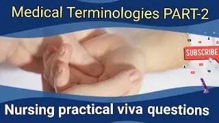 Nursing Medical Terminologies in tamil|Nursing Practical viva questions|MCQ'S|Nursing interview Q&A