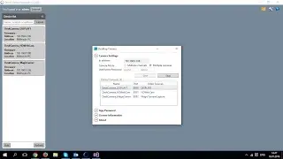 Multiple cameras mode. DeskCamera streams PC desktop and webcam as Onvif.
