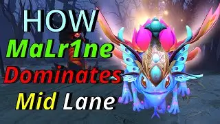 HOW MALr1ne Plays Mid Puck. Gameplay Explained in details. dota 2 Pro Guide. Tricks of 12kMMR EU MId
