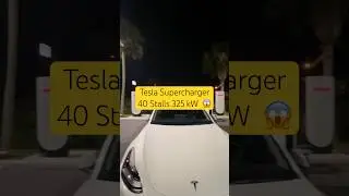 Tesla’s Largest ￼Florida Supercharging 325 kW Station - 40 Stalls in Fort Pierce - Peters Road