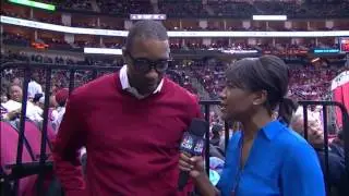 T-Mac is back in Toyota Center, Houston - Interview about China and his future?(03.03.2013)